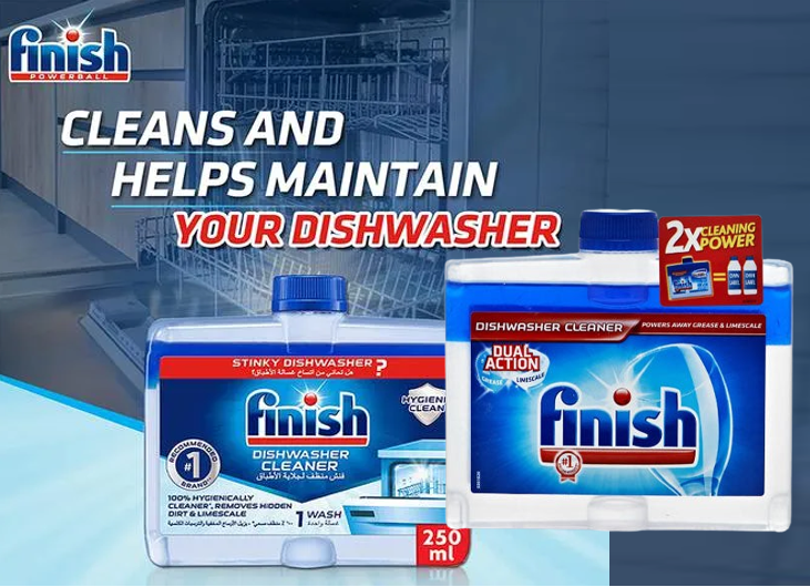 Finish Dishwasher Deep Cleaner 1 Wash 250ml 3164943