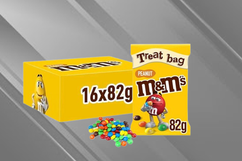 M&M Peanut 82g Pouch