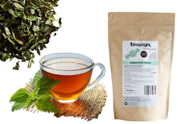 Teapigs Peppermint Leaves Loose Tea Made With Whole Leaves 100g