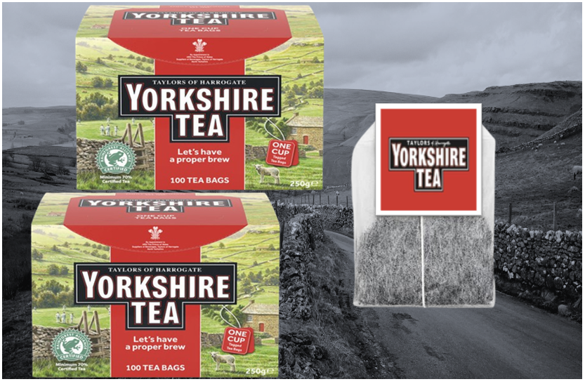 Yorkshire Tea String & Tagged 100's