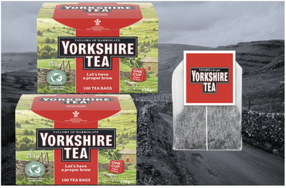 Yorkshire Tea String & Tagged 100's