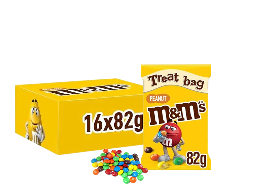 M&M Peanut 82g Pouch