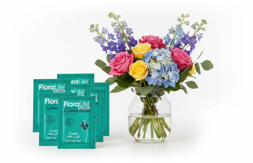 Floralife 10 x 5g Sachets | Plant food Ingredients | Retail Packed Plant food sachets