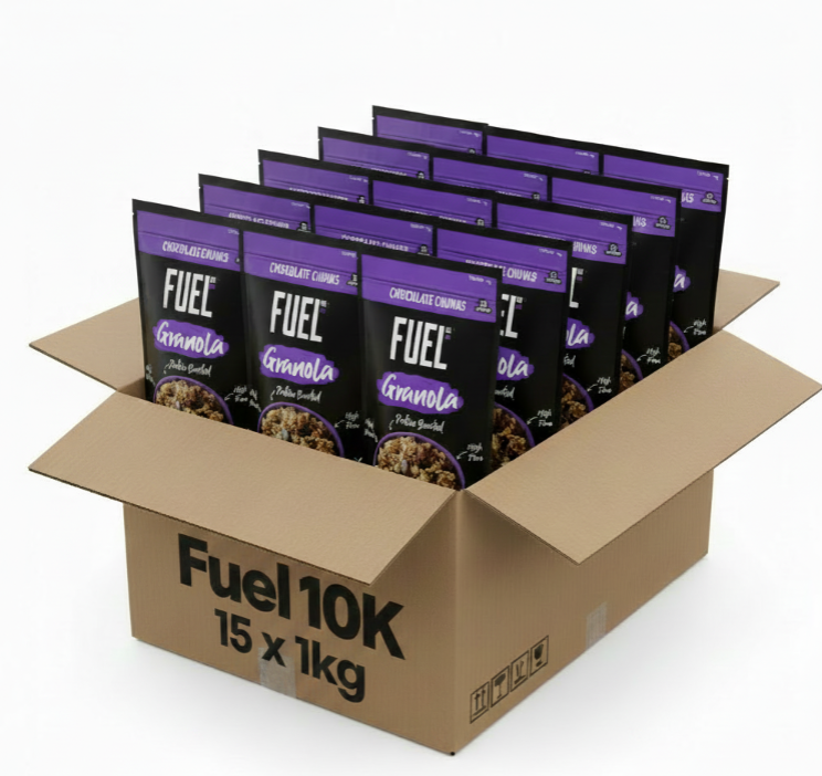 FUEL 10K Chocolate Chunks Protein Granola Breakfast Cereal | 1 x 1kg