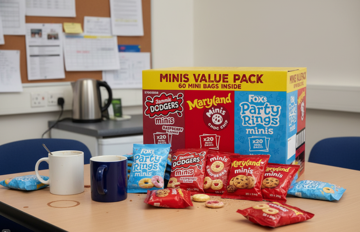 Fox's Mini Biscuit Variety Box, 60 Pack