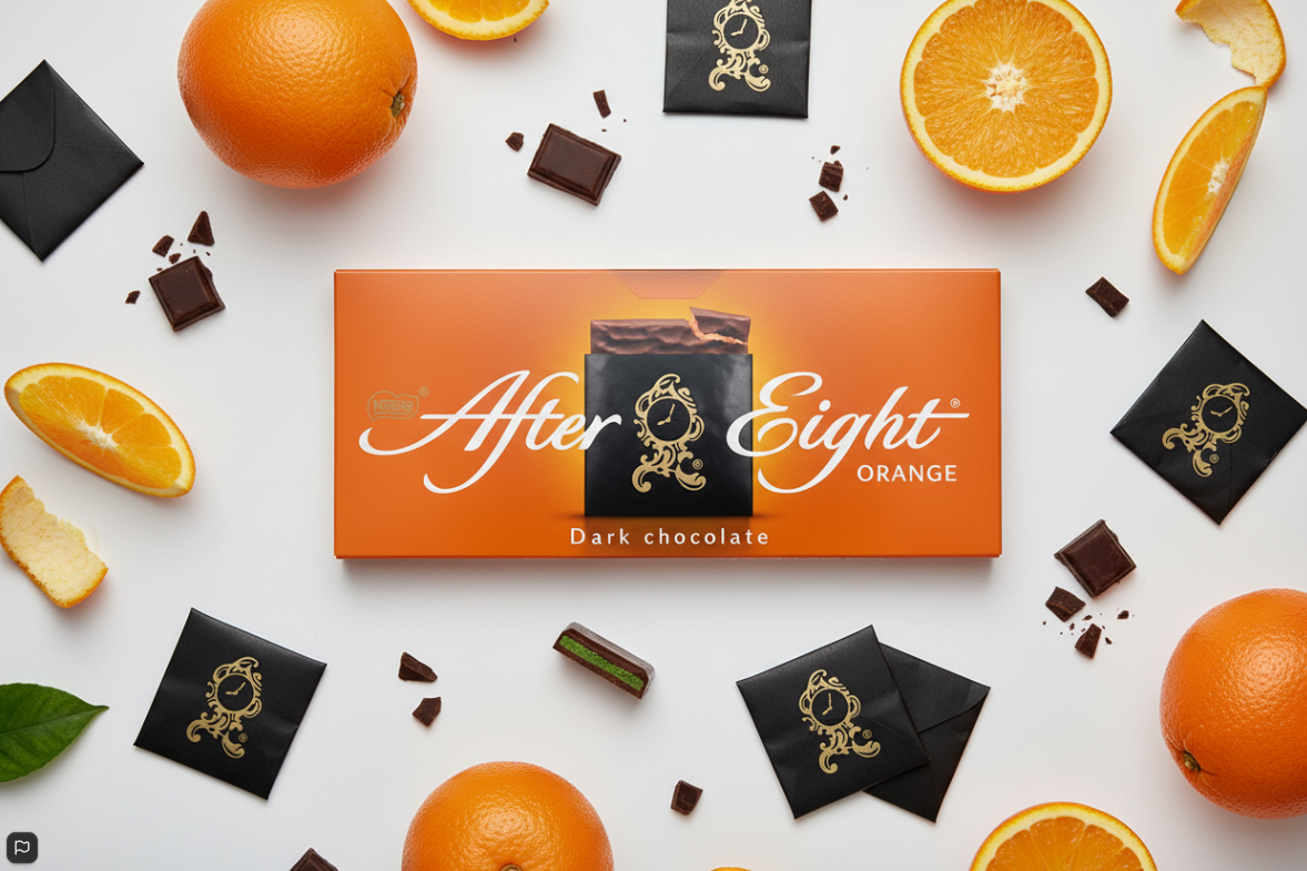 After Eight Orange Chocolate Carton 200g | Christmas | Pack of 1