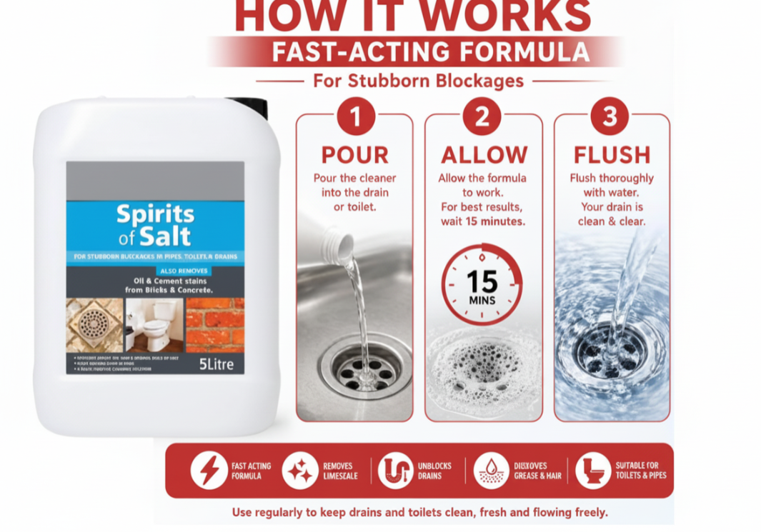 Knockout Spirit of Salts 5 Litre