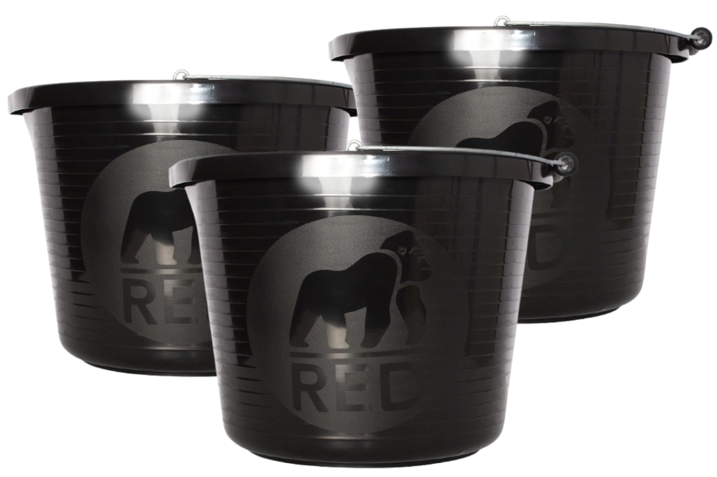 Premium Bucket 3Gal 14L Black Prm