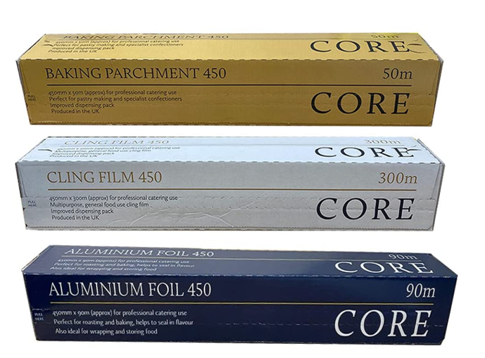 Core Professional Cling Film Cutterboxes 450mmx300m