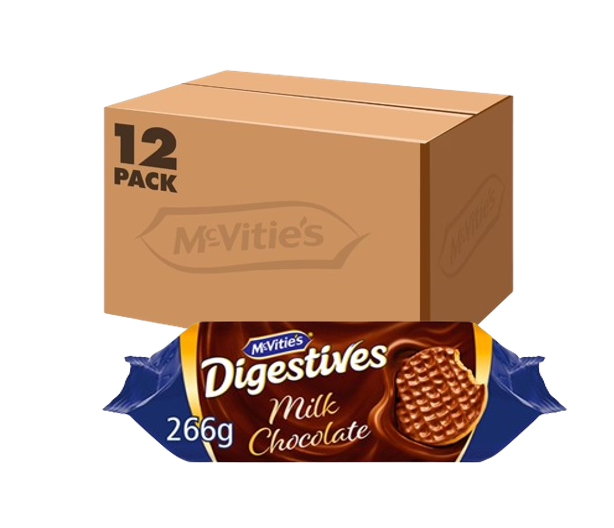 McVitie's Milk Chocolate Digestive Biscuits 266g