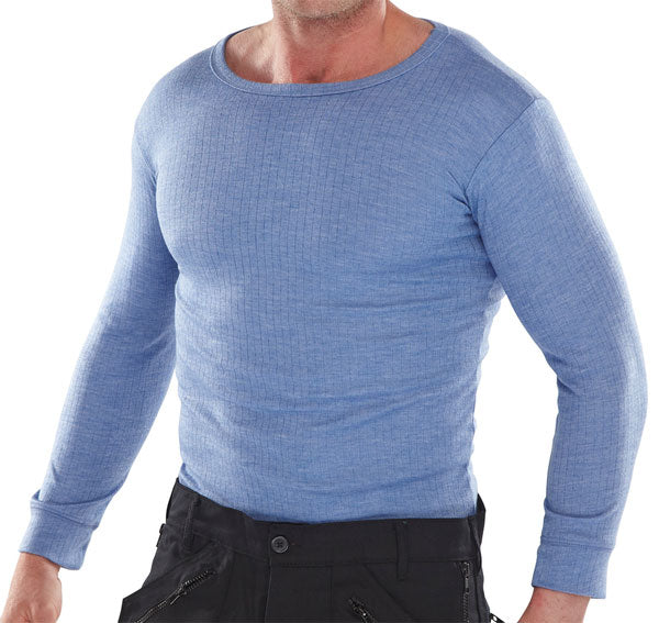 Beeswift Workwear Blue Thermal Vest ALL SIZES