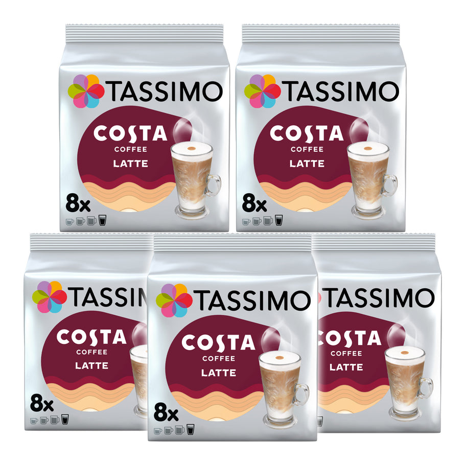 Tassimo Costa Latte Pods 16's (8 Drinks)