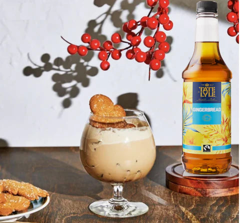 Tate & Lyle Fairtrade Gingerbread Barista Coffee Syrup 750 ml.
