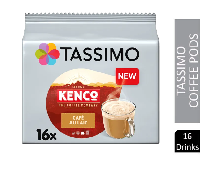 Tassimo Kenco Café au Lait Pods 16's