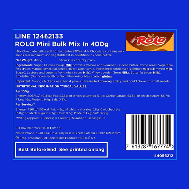 Nestle Dessert Mixes & Toppings 400g ROLO - NWT FM SOLUTIONS