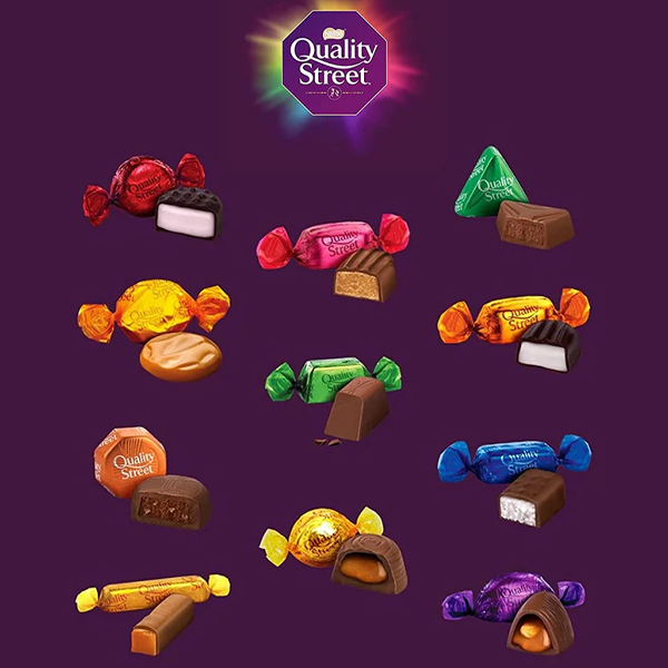 Quality Street Festive Tub 550g