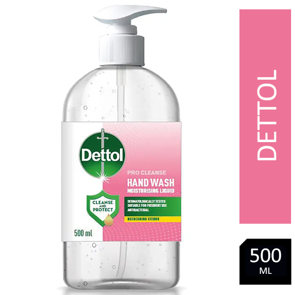 Dettol Pro Cleanse Antibacterial Liquid Hand Soap 500ml 3256520