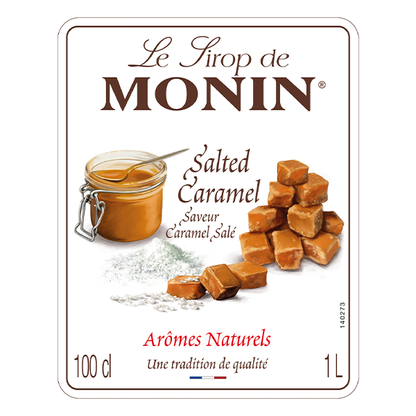 Monin Salted Caramel Coffee Syrup 1 Litre