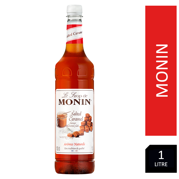 Monin Salted Caramel Coffee Syrup 1litre