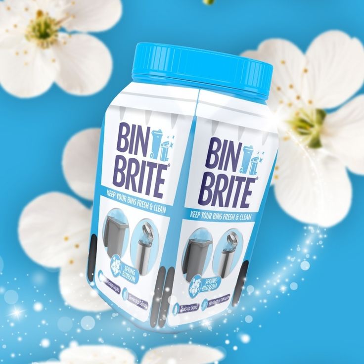 Bin Brite Bin Odour Neutraliser 500g Spring Blossom