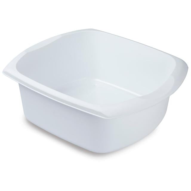 Addis Large Rectangular Washing Up Bowl 9.5 litre White - NWT FM SOLUTIONS