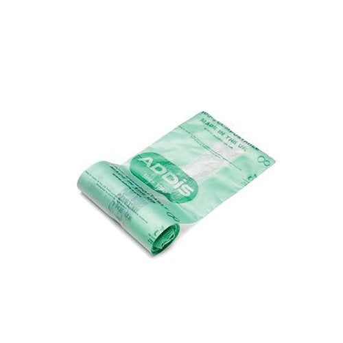 Addis Compostable Caddy Liners 7 Litre Green 517536