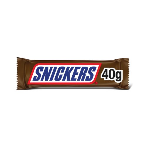 Mars Snickers Chocolate Snack Bar 40g Pack of 48 607713