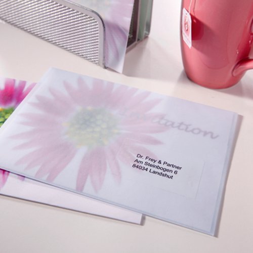 Avery Laser Mini Labels 38x21mm 65 Per Sheet Clear (Pack of 1625) L7551-25