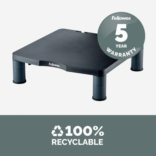 Fellowes Standard Monitor Stand Graphite 9169301