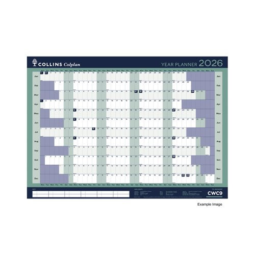 Collins Colplan A1 Year Planner 2026 CWC9-26
