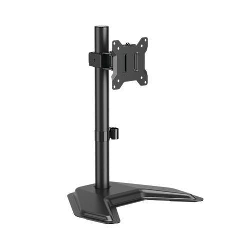 Contour Ergonomics Economy Freestanding Single Desk Mounted Monitor Arm Black CE10186