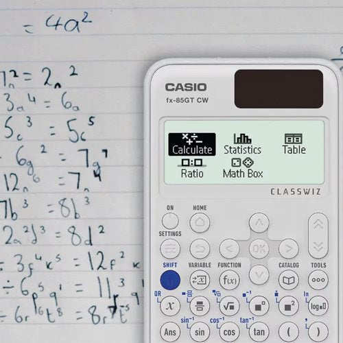 Casio FX-85GTCW Plus Scientific Calculator WhiteFX-85GTCW+EWWUT