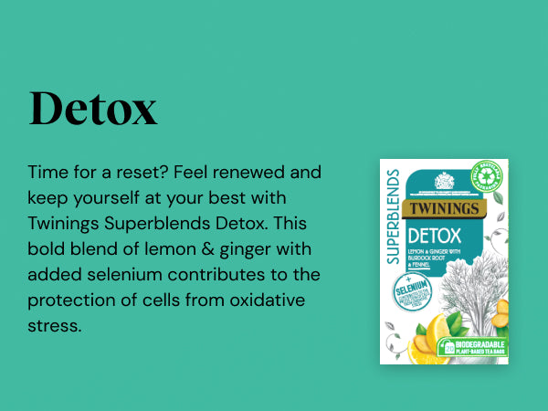 Twinings Superblends Detox Envelopes 20's