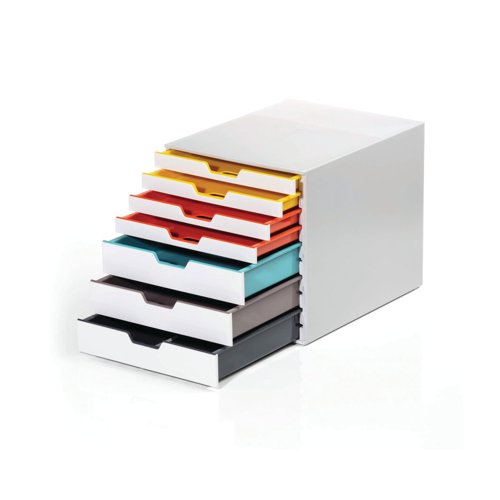Durable Varicolor Mix 7 Drawer Desktop Organiser A4+ 762727