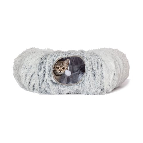 Danish Design Cat Tunnel Fur Grey CTFG