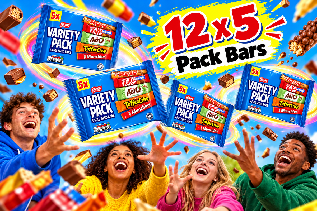 Nestle Variety Chocolate Bar Pack 5's