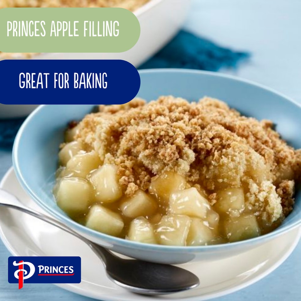 Princes Apple Fruit Filling 6 x 395g