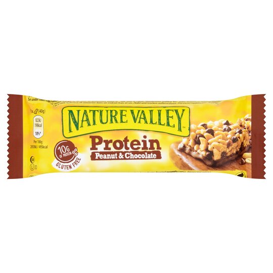 Nature Valley Protein Bar Peanut & Chocolate Gluten Free 26x40g