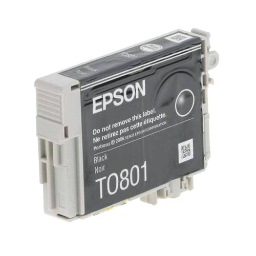 Epson T0801 Hummingbird Photographic Ink Cartridge Black C13T08014011