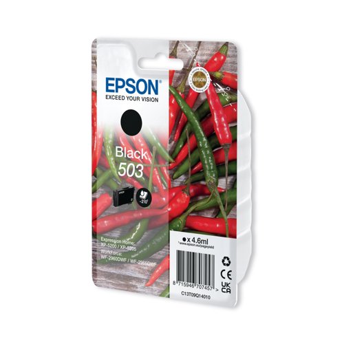 Epson 503 Chillies Ink Cartridge Black C13T09Q14010