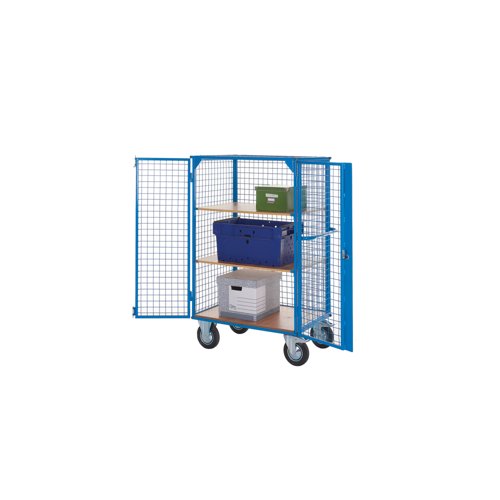 5 Star Hdut Distribution Trolley Lockable Doors 900x650x1490 FS645234