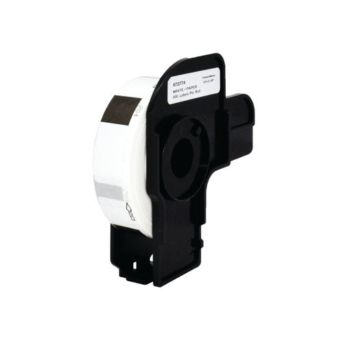 Five Star Non-OEM Replacement for Brother DK-11204 Black on White 17mm x 54mm 400/Roll FS672774