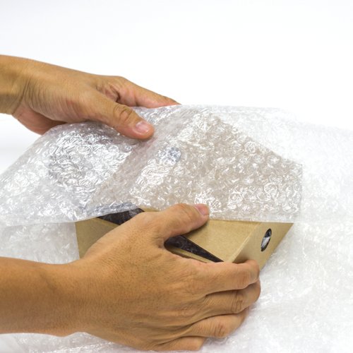 5 Star Bubble Wrap Roll Small Bubble 500mmx5m Clear FS678862