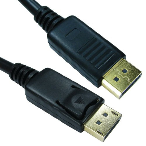 5 Star Locking DisplayPort Cable 2m Black FS687068