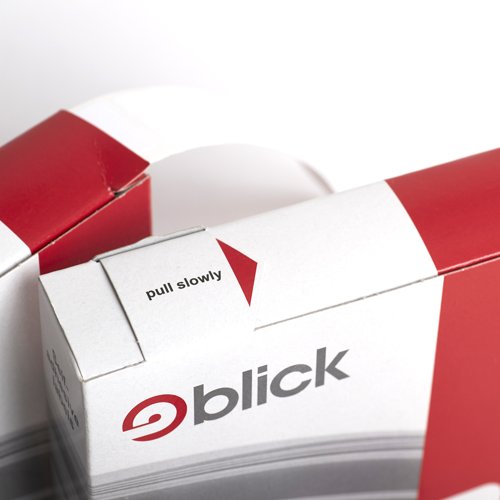 Blick Labels in Dispensers Round 19mm White (Pack of 1400) RS005551