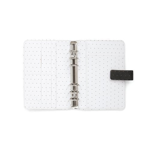 Filofax Moonlight Organiser A5 Black 022655