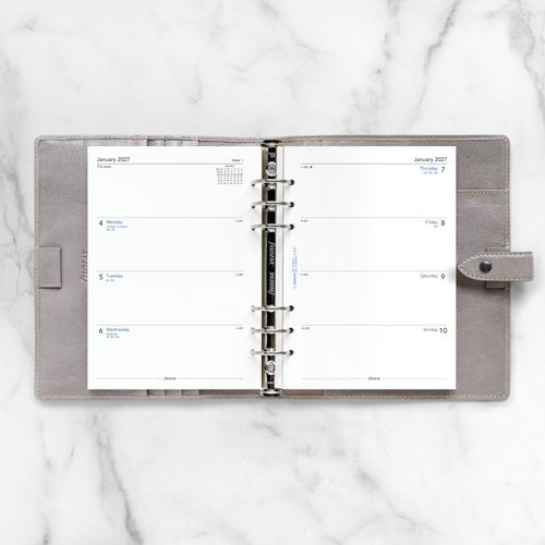 Filofax Refill Week To View A5 White 2027 27-68522