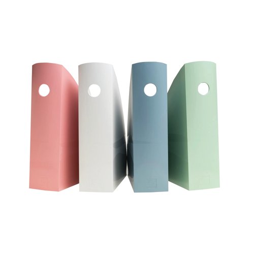 Exacompta Autentik Magazine Files A4+ Assorted (Pack of 4) 182303SETD