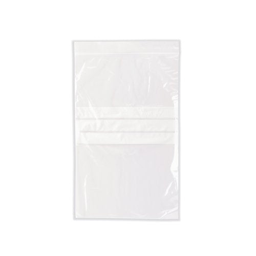 Write-On Minigrip Re-sealable Bag 152x229mm Clear (Pack of 1000) 53028
