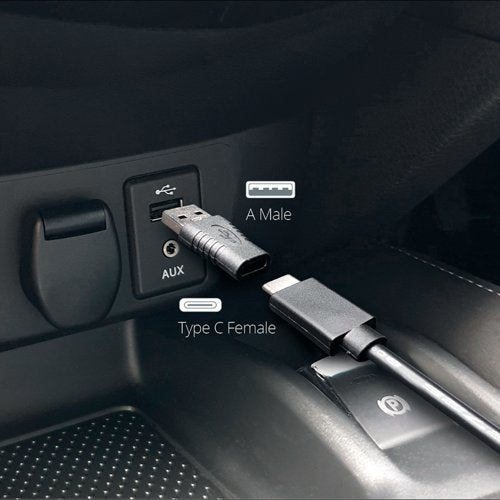 Connekt Gear USB 3 Adapter A Male To Type C Female + Otg Black 26-0420